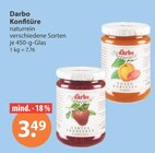 Erdbeeren im V-Markt Prospekt Konfitüre Garten Erdbeeren von Darbo im aktuellen V-Markt Prospekt für 3,49 €