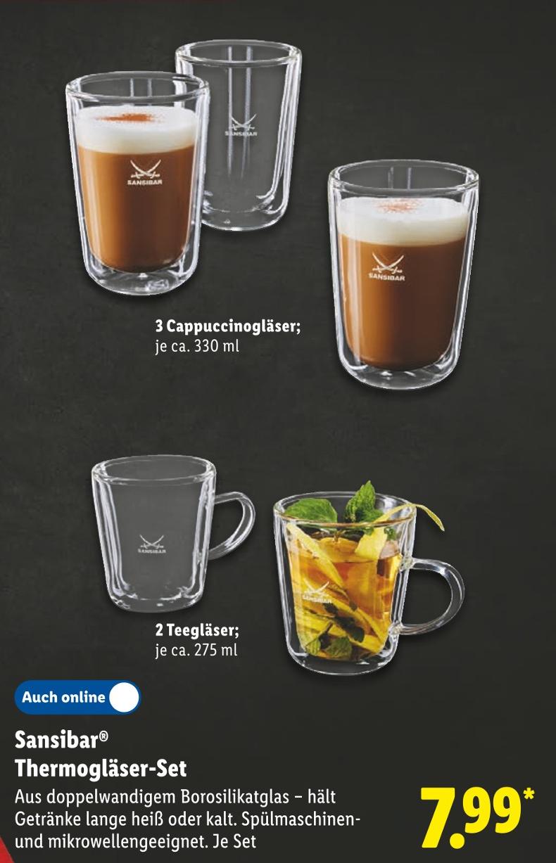 Thermogläser-Set Teegläser