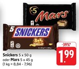 Snickers im aktuellen Prospekt bei EDEKA in Ilbesheim