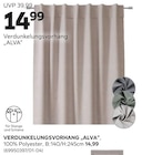 VERDUNKELUNGSVORHANG „ALVA“ im Angebot bei mömax in Bamberg VERDUNKELUNGSVORHANG „ALVA“ Angebote bei mömax Bamberg für 14,99 €