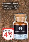 Gewürz Angebote von Ankerkraut bei GLOBUS Krefeld für 4,99 €