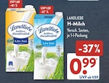 H-Milch von Landliebe im aktuellen ALDI SÜD Prospekt für 0,99 €