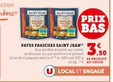 Pâtes fraîches - Saint Jean en promo chez U Express Pâtes fraîches - Saint Jean dans le catalogue U Express