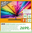 OLED-Fernseher Loewe inspire 48 dr+ bei EP: im Saarlouis Prospekt für 2.699,00 €