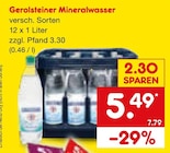 Netto Marken-Discount - Mineralwasser Angebot im Prospekt Mineralwasser bei Netto Marken-Discount im Prospekt "" für 5,49 €