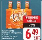 Spritz von Aperol für 6,49 € bei EDEKA im Angebot Spritz von Aperol im aktuellen EDEKA Prospekt