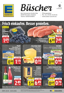 Aktueller EDEKA Prospekt "Aktuelle Angebote" für Dinslaken Aktueller EDEKA Prospekt für Dinslaken mit Seiten
