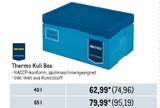 ThermoKuli Box Angebote von Metro Professional bei Metro Mühlhausen für 74,96 €