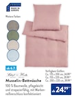 Musselin-Bettwäsche von Schloss Holte für 24,99 € bei ALDI SÜD im Angebot Musselin-Bettwäsche von Schloss Holte im aktuellen ALDI SÜD Prospekt