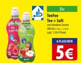 TeeFee Tee + Saft im Angebot bei famila Nordost in Celle TeeFee Tee + Saft Angebote bei famila Nordost Celle für 5,00 €