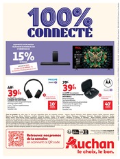 Promos Tv Led dans le catalogue "100% CONNECTÉ" de Auchan Hypermarché Tv Led en promo dans le catalogue Auchan Hypermarché à la page 8