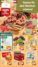 REWE Discounter Prospekt der aktuellen Woche mit 32 Seiten, gültig von 12.10.2026 bis 17.10.2026, in Helmbrechts und Umgebung Aktueller REWE Discounter Prospekt in Helmbrechts und Umgebung, "Dein Markt" mit 32 Seiten, 12.10.2026 - 17.10.2026