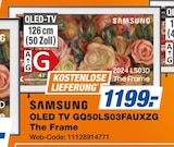 Aktuelle Fernseher Angebote bei expert in Hagen (Stadt der FernUniversität) Aktuelles OLED TV GQ50LS03FAUXZG The Frame Angebot bei expert in Hagen (Stadt der FernUniversität) ab 1.199,00 €