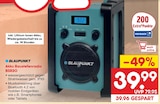 Akku Baustellenradio BSR20 Angebote von Blaupunkt bei Netto Marken-Discount Ettlingen für 39,99 €