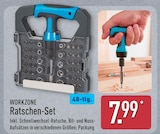 Ratschen-Set von WORKZONE im aktuellen ALDI Nord Prospekt für 7,99 €