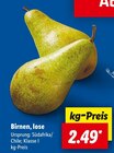 Aktuelle Birnen Angebote bei Lidl in Nürnberg Aktuelles Birnen, lose Angebot bei Lidl in Nürnberg ab 2,49 €