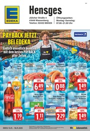 Discounter Prospekt von EDEKA Wassenberg EDEKA Prospekt: "Aktuelle Angebote", 28 Seiten, 13.01.2025 - 18.01.2025