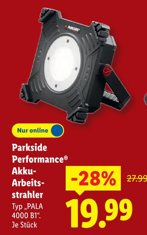 Akku-Arbeitsstrahler