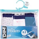 Culottes fille "Coton fantaisie" - DIM en promo chez Carrefour Culottes fille "Coton fantaisie" - DIM dans le catalogue Carrefour