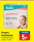 Pampers Feuchttücher im Angebot bei famila Nordost in Buchholz Pampers Feuchttücher Angebote bei famila Nordost Buchholz für 5,00 €