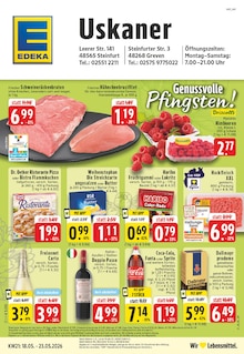 Aktueller EDEKA Prospekt für Nordwalde und Ungebung, Seiten zum blättern EDEKA Prospekt Aktuelle Angebote mit Seiten in Nordwalde und Umgebung
