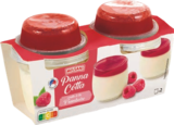 Panna Cotta et Coulis de Framboise - MILSANI en promo chez Aldi Panna Cotta et Coulis de Framboise - MILSANI dans le catalogue Aldi