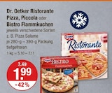 Ristorante Pizza, Piccola oder Bistro Flammkuchen Angebote von Dr. Oetker bei V-Markt München für 1,99 €
