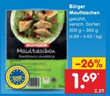 Maultaschen Angebote von Bürger bei Netto Marken-Discount Dresden für 1,69 €