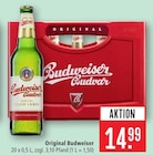 Aktuelles Original Budweiser Angebot bei Marktkauf in Stuttgart ab 14,99 €