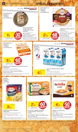 Prix et réduction Nutella dans le prospectus Intermarché Super en cours Offre Nutella dans le catalogue Intermarché Super du moment à la page 20