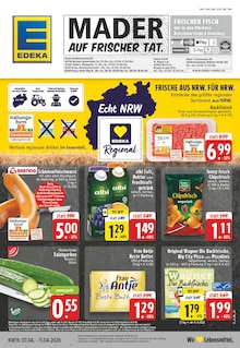 EDEKA Prospekt der Woche "Aktuelle Angebote" Seite 1, 07.04.2026 bis 11.04.2026 für Essen Aktueller EDEKA Prospekt "Aktuelle Angebote" Seite 1 von 24 Seiten für Essen