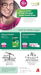 mea - meine apotheke Prospekt für Kulmbach mit 4 Seiten mea - meine apotheke Prospekt für Kulmbach: "Unsere August-Angebote", 4 Seiten, 01.08.2025 - 31.08.2025