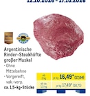 Argentinische Rinder-Steakhüfte großer Muskel von METRO Premium für 17,64 € bei METRO im Angebot Argentinische Rinder-Steakhüfte großer Muskel von METRO Premium im aktuellen METRO Prospekt