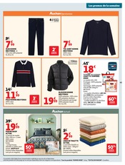 Promos Couette dans le catalogue "LA RENTRÉE À PRIX K.O." de Auchan Hypermarché Couette en promo dans le catalogue Auchan Hypermarché à la page 45