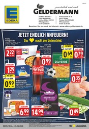Cola im EDEKA Prospekt in Jülich Aktueller EDEKA Prospekt mit Cola, "Aktuelle Angebote", Seite 1