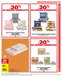 Offre Literie dans le catalogue Carrefour du moment à la page 29