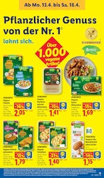 Vegan Angebot im aktuellen Lidl Prospekt auf Seite 21