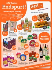 Aktueller tegut Prospekt mit Schinken, "tegut… gute Lebensmittel", Seite 1