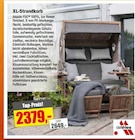 XL-Strandkorb im Angebot bei wohnstore Westermann in Beckum XL-Strandkorb Angebote von deVries bei wohnstore Westermann Beckum für 2.379,00 €