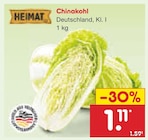Netto Marken-Discount Lauta - Chinakohl Angebot im Prospekt Chinakohl bei Netto Marken-Discount im Lauta Prospekt für 1,11 €
