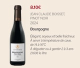 Pinot Noir 2024 - JEAN CLAUDE BOISSET en promo chez Monoprix Lyon Guillotiere Lyon à 8,10 €