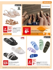 Chaussures Femme Angebote im Prospekt "Destination vacances" von Auchan Hypermarché auf Seite 19