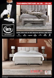Boxspringbett im Möbel Inhofer Prospekt Boxspringbett im Möbel Inhofer Prospekt "Urlaub bei Möbel Inhofer" auf Seite 6