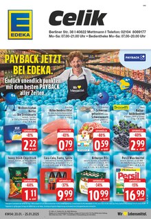 Coca Cola im EDEKA Prospekt "Aktuelle Angebote" mit 28 Seiten (Mettmann)