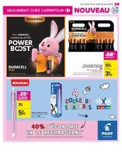 Pile Angebote im Prospekt "FÊTE DES ÉCOLES" von Carrefour Pile Angebote im Prospekt "FÊTE DES ÉCOLES" von Carrefour auf Seite 83