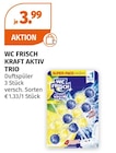 Kraft aktiv Trio Angebote von Wc frisch bei Müller Gelsenkirchen für 3,99 €