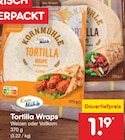 Tortilla Wraps Weizen oder Vollkorn von Kornmühle für 1,19 € bei Netto Marken-Discount im Angebot Tortilla Wraps Weizen oder Vollkorn von Kornmühle im aktuellen Netto Marken-Discount Prospekt