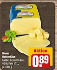 Butterkäse im Angebot bei REWE in Hilden Butterkäse Angebote von Bauer bei REWE Hilden für 0,89 €