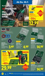 Lidl Schleifmaschinen im Prospekt Lidl Schleifmaschinen im Prospekt