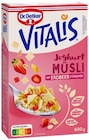 REWE Lauda-Königshofen - Vitalis Schoko Müsli oder Vitalis Joghurt Müsli Angebot im Prospekt Vitalis Schoko Müsli oder Vitalis Joghurt Müsli bei REWE im Lauda-Königshofen Prospekt für 2,49 €